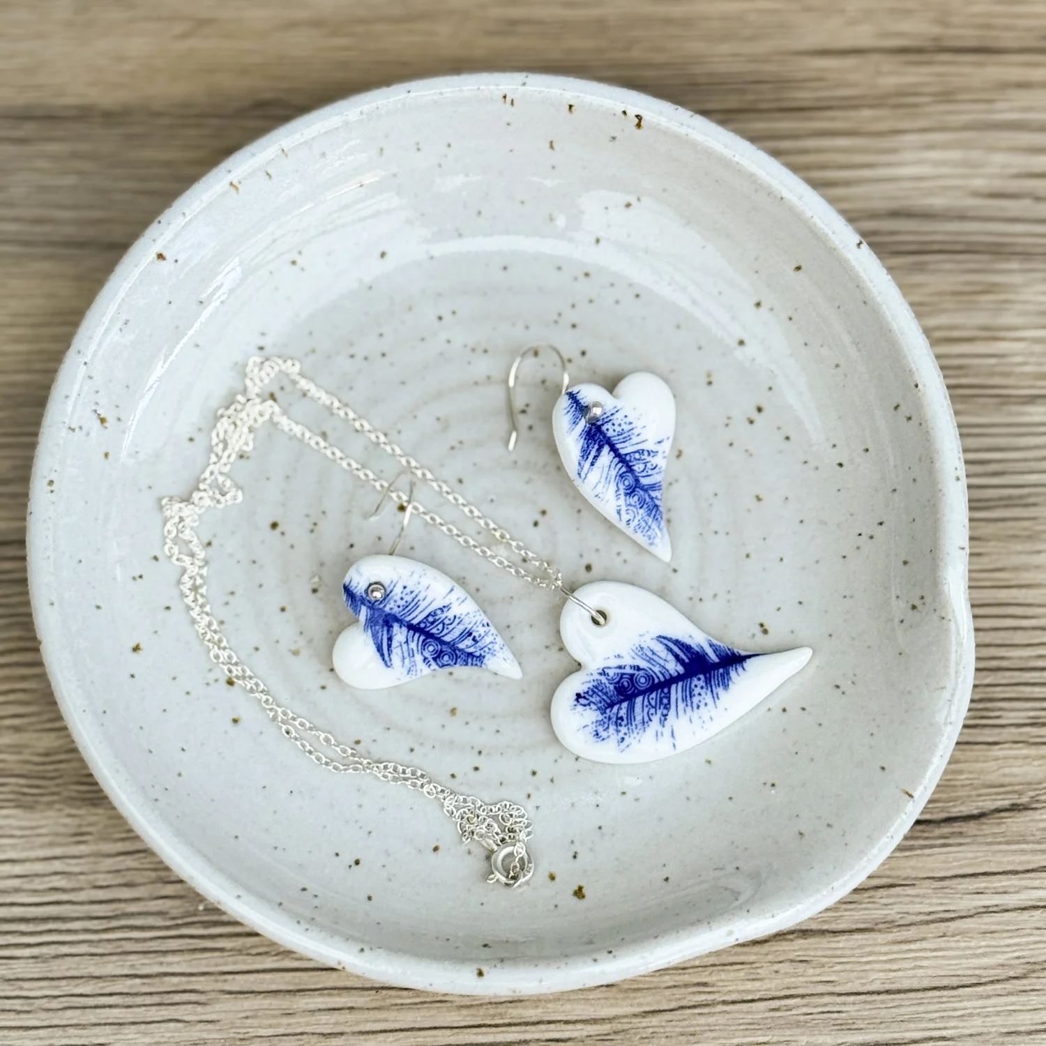 Handmade ceramic spoon rest